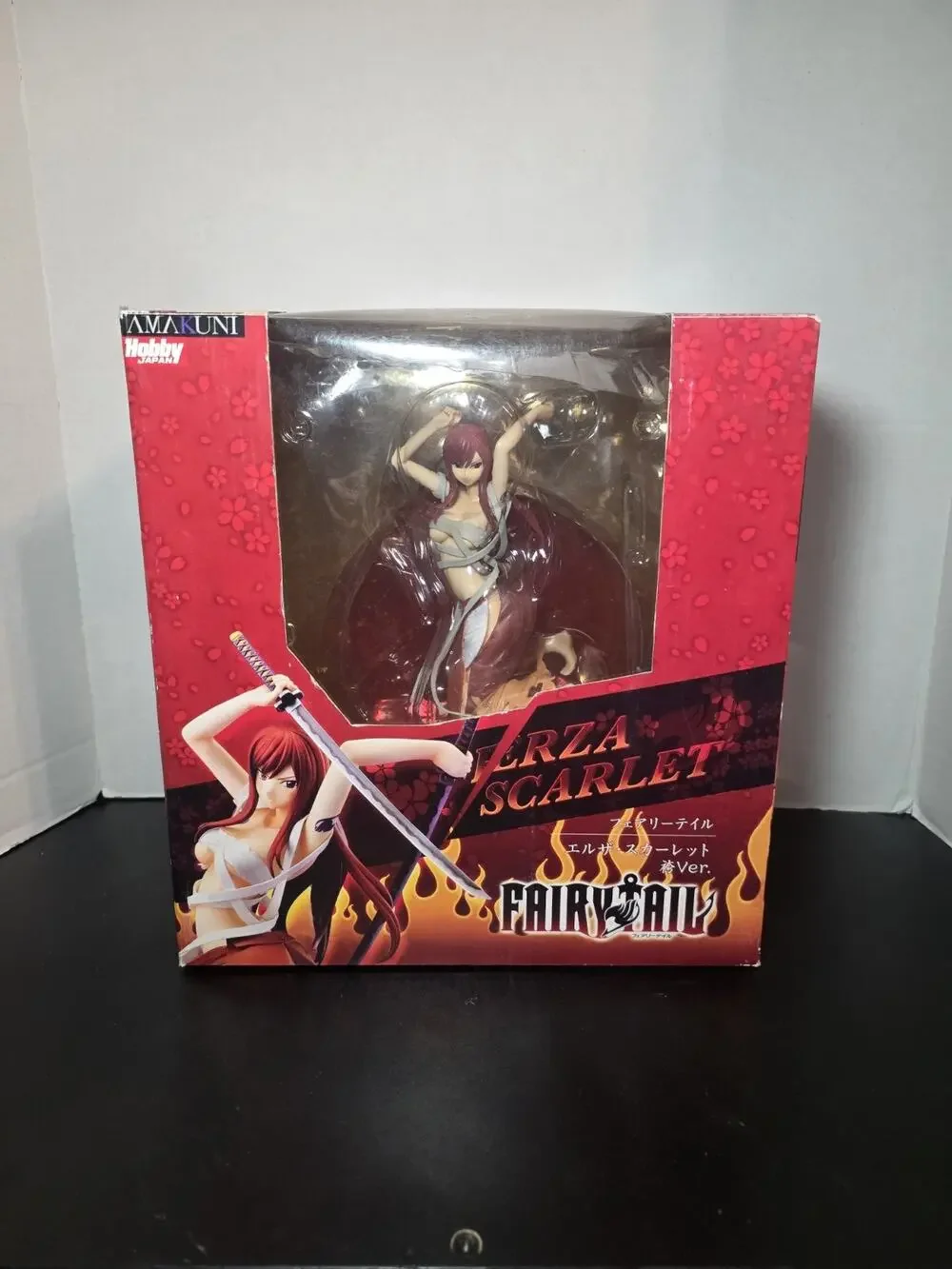 Fairy Tail Erza Scarlet Hakama Ver Figure 1/8 Scale Painted PVC From Japan Toy